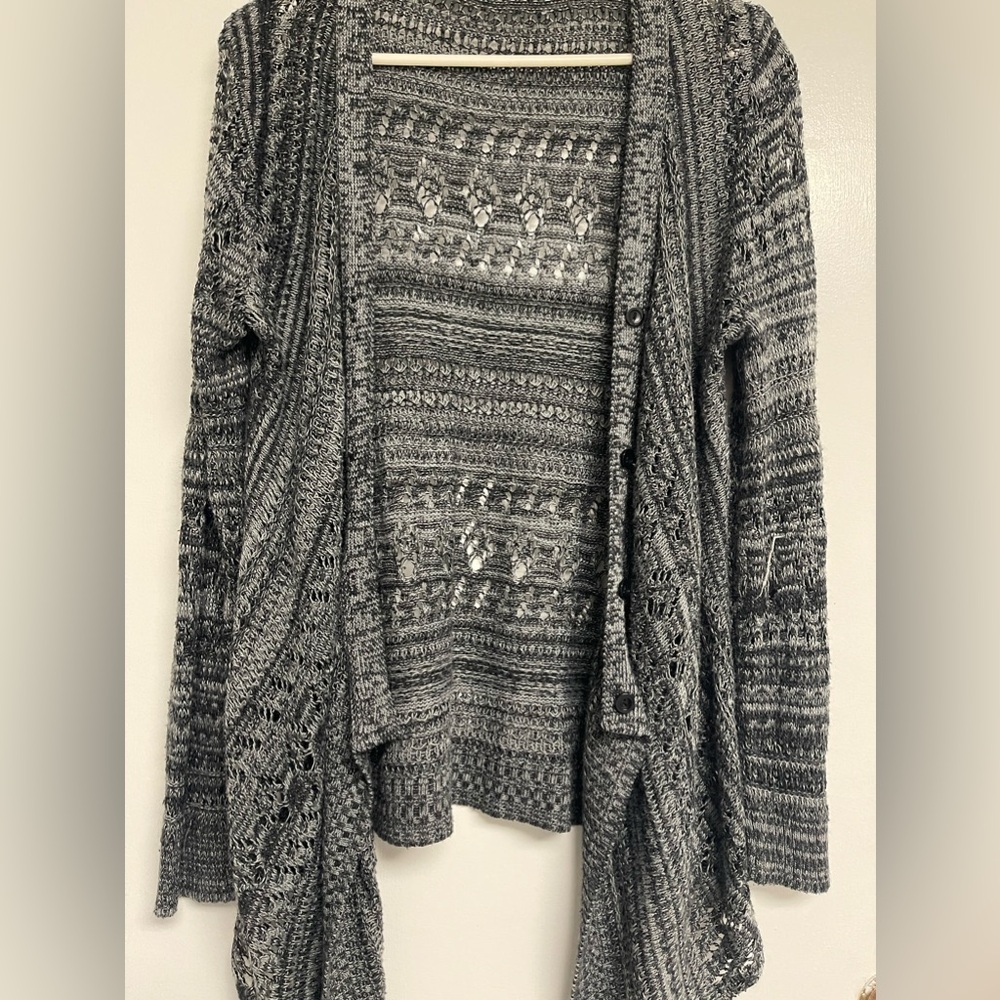 Maurice’s black and white knit sweater